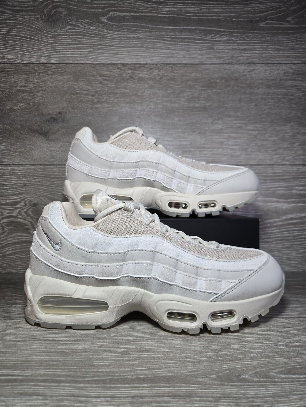 Women's Nike Air Max 95 Big Bubble Light Orewood Brown / Phantom IB6396-101 New